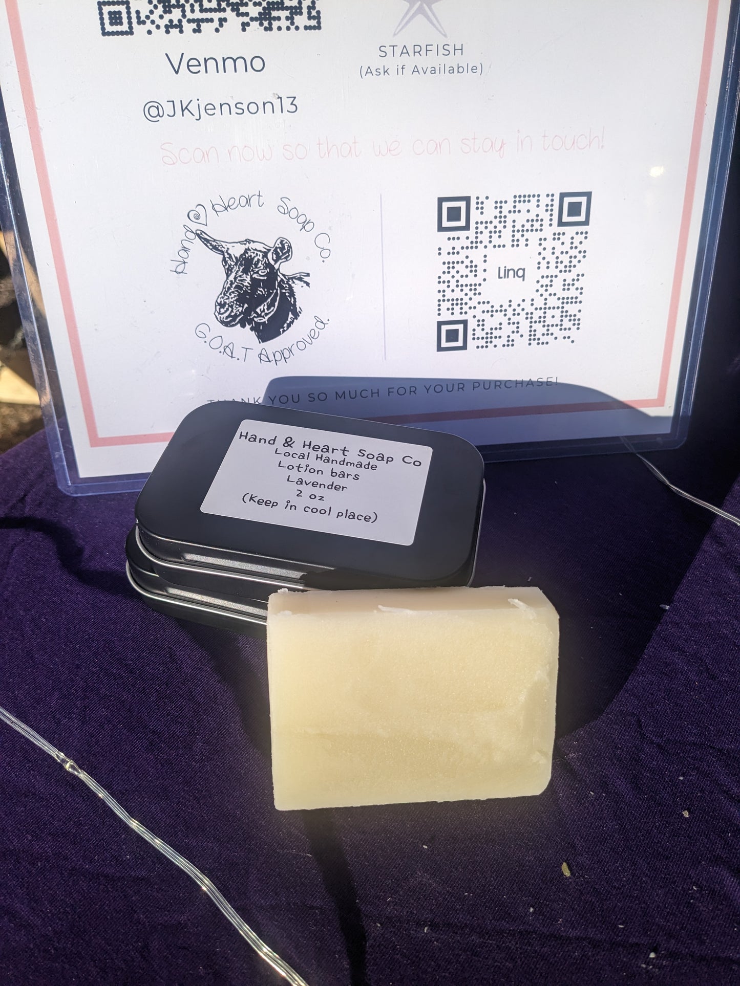 Premium Goat Milk Lotion Bar | Hand and Heart Soap Co.