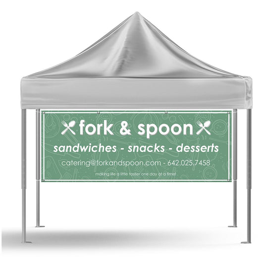 Custom Canopy Banners | Kolob Sign and Design